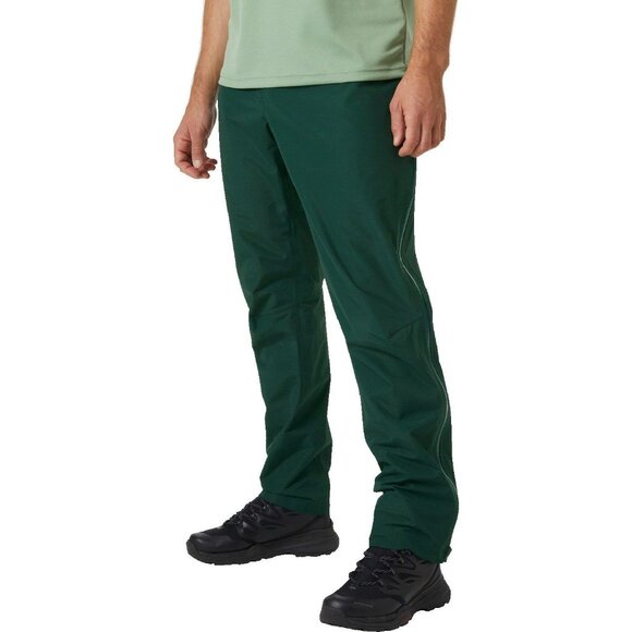 Helly Hansen Men's Green Waterproof Rain Pants, Size Large - Picture 1 of 5